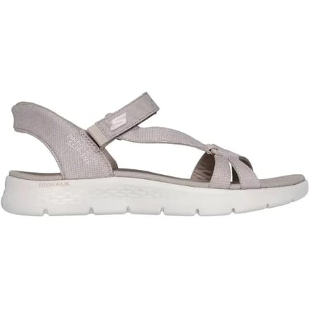 Skechers GO WALK FLEX SANDAL - ILLUMIN Dames Sandalen - Taupe