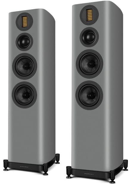 Wharfedale EVO 5.4 Vloerstaande Speakers - Hifi Stereo Set - Passieve Speaker - 3-Weg Luidsprekers - Grijs