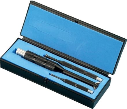 Ontbraamset 3-delig - Metaalbewerking set - Metaal ontbramen - Snel en efficiënt - 3 stuks - Aluminium