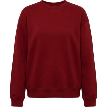 Oversized Sweatshirt BOURGOGNE
