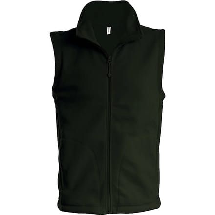 Kariban Bodywarmer van microfleece heren K913 - Green Olive - S