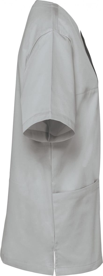 Schort/Tuniek/Werkblouse Unisex M WK. Designed To Work Snow Grey 65% Polyester, 35% Katoen