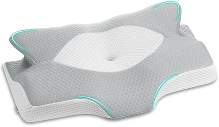 Neksteunkussens Van Traagschuim - Hoofdkussen - Orthopedisch Slaapkussen - Ergonomisch Voorgevormd Bedkussen - Neksteunkussen