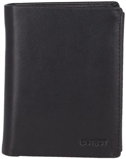 DSTRCT Astana Road Portemonnee Dames & Heren - Billfold - RIFD - Leer - Zwart