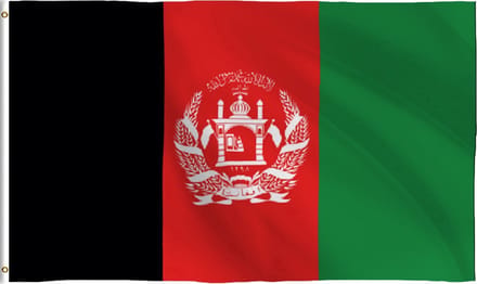 New Age Devi - Vlag Afghanistan - 90 x 150 cm