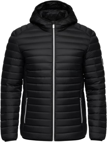 OMBRE Jas - Polyamide - Effen Zwart L