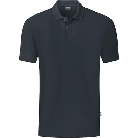 Jako Organic Polo Heren - Antraciet | Maat: M