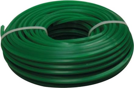 Toolland Trimmerdraad, nylon, groen, 3.2 mm, 50 m