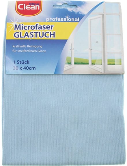 Microvezel Reinigingsdoek voor Glas – 30x40 cm – 280g/m² – Streeploos & Ultra-absorberend