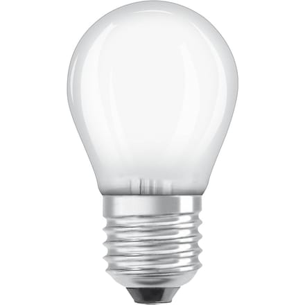 Osram LED Classic LED E27 Peer Filament Mat 2.2W 470lm - 827 Zeer Warm Wit | Vervangt 40W