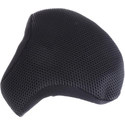 Housse de siège de selle de vélo, 1 pièce, coussin de siège de cyclisme noir