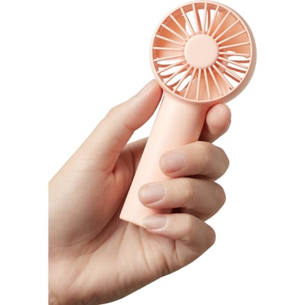JISULIFE Miniventilator USB Silence Draagbare oplaadbare handventilatoren Verticale luchtkoeler 2000mAh Mini Fan Pink