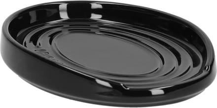 Le Creuset - Lepelhouder ovaal Ebbenzwart 15cm