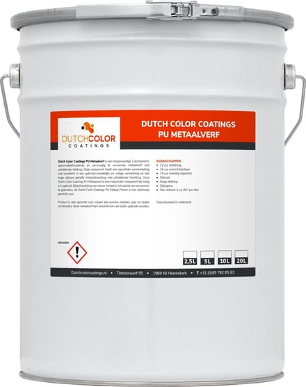 DCC PU Metaalverf - 10L - Wit