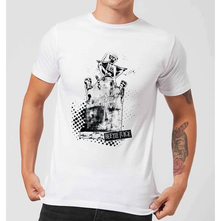 Beetlejuice Here Lies Betelgeuse Unisex T-Shirt - White - M - Wit