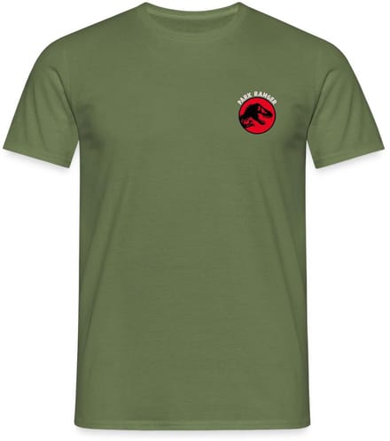 Jurassic Park Park Ranger T-Shirt Heren