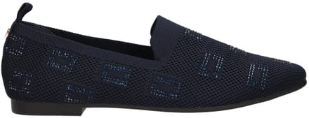 La Strada Loafer Donkerblauw Knitted - Damesschoenen - Maat - 40