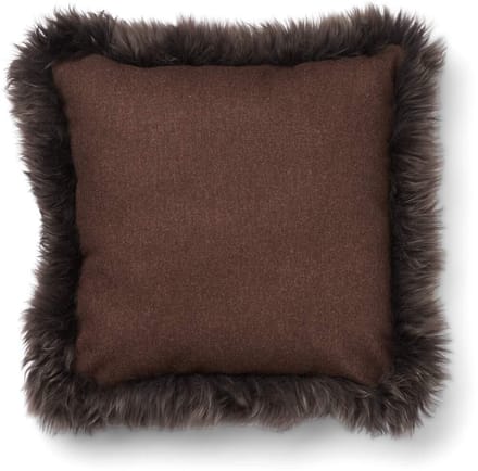 Sheepskin House - Wollen Kussen - LW rand - 52x52 cm