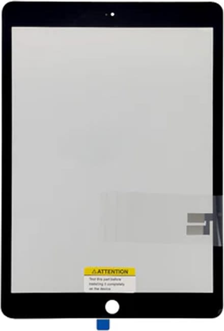 Digitizer Geschikt Voor iPad 7 (2019), iPad 8 (2020) - 10.2 Inch - Zwart - OEM