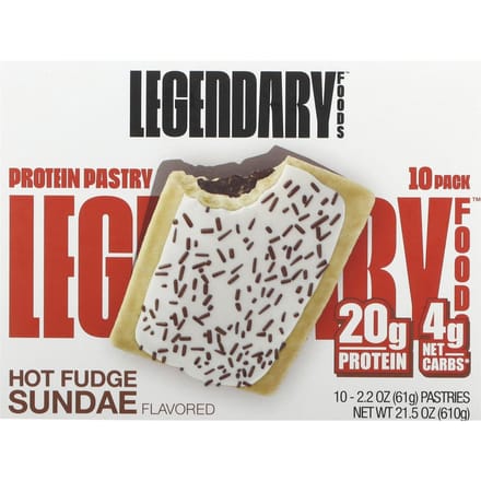Eiwitgebak, Hot Fudge Sundae, 10 stuks, 61G (2.2Oz) Elk