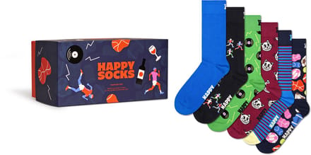 Happy Socks heren giftbox 7P sokken 7 days multi