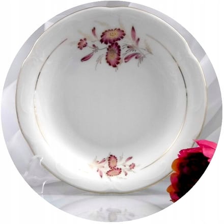 Kamélia Bord 17cm Porselein - Decoratie 023