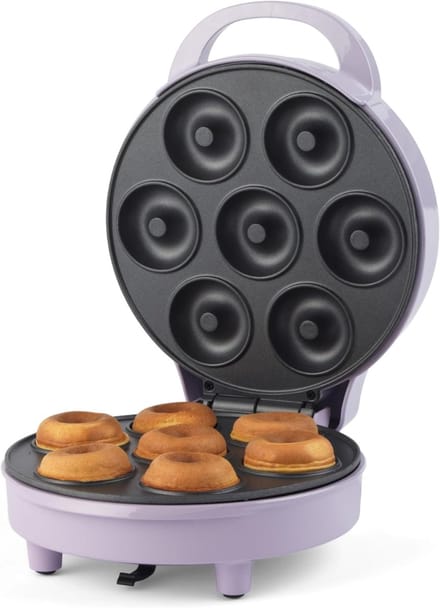 AMA® Donutmaker - Donut Machine - Donut Maker - ‎21x11x26cm - Paars