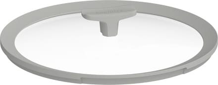 LEO Glazen deksel Balance Moonmist - Ø 32cm - Grijs -