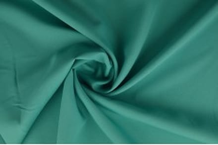 15 meter texture stof - Turquoise - 100% polyester