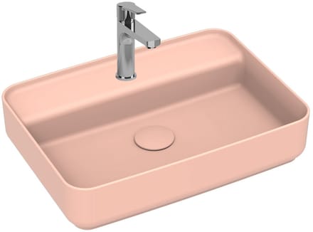 Isvea Infinity Wastafel Rechthoekig - Zalmroze