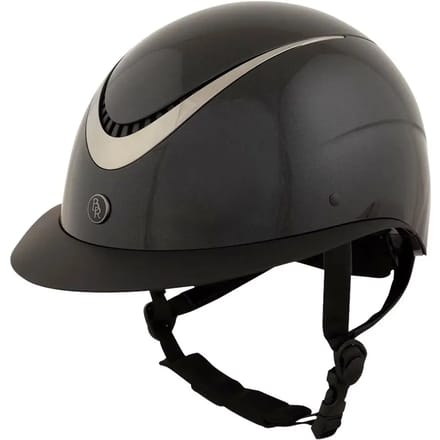 Rijhelm met polovizier BR Equitation Thêta Plus Glossy