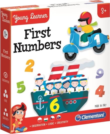 Clementoni Educatief Spel - Eerste cijfers leren - Voor kinderen - Young Learner