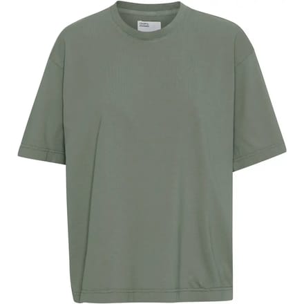 Dames-T-shirt Colorful Standard Organic oversized dusty olive