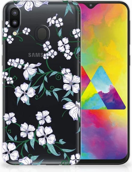 Samsung Galaxy M20 (Power) Uniek TPU Case Blossom White
