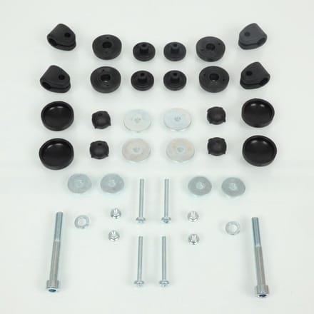 Support pare brise Fabbri 2292/E pour scooter Piaggio 100 Zip 4T 2006 à 2021