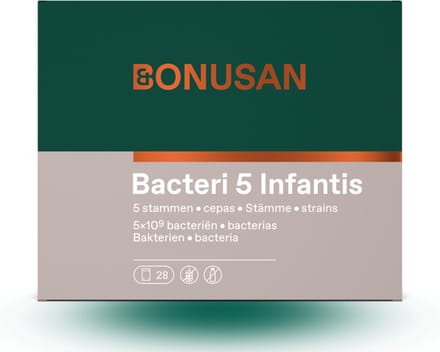 BONUSAN - Bacteri 5 Infantis - 28 Sachets - Baby's & Kinderen - Suiker- & Lactosevrij
