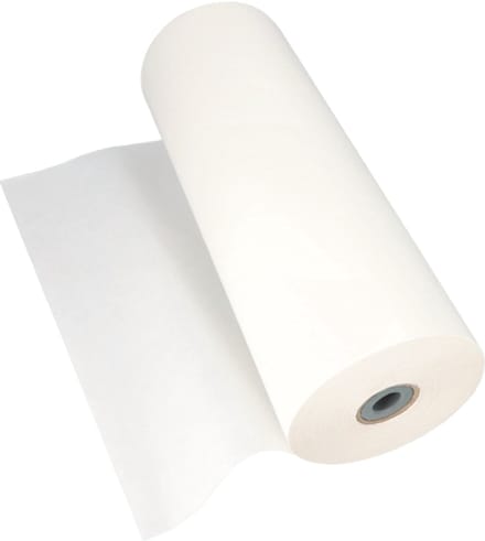 1x 10 kg Inpakpapier cellulose 570 m x 50 cm wit Secare rollen