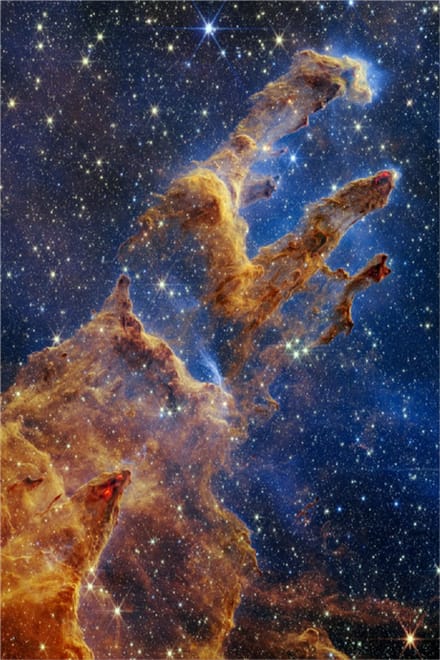 NASA - TP Aviation Art - Poster - Aluminium - 9. Zuilen der Schepping – 60x90cm