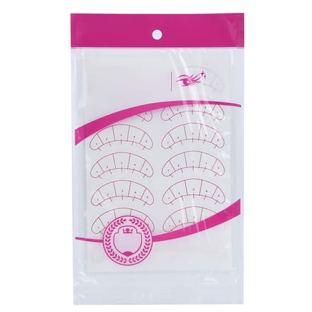 140PCS Autocollant Adhésif Extension de Cils Coussinets de Positionnement d'Isolation pour Cils Outil white