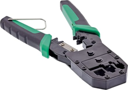 InLine® modulaire krimptang, voor RJ11, RJ12, RJ45 stekkers