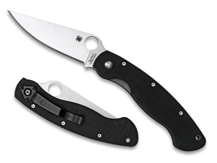 Spyderco Zakmes Military Black CPM S30V PE