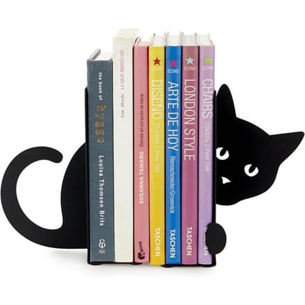 Support de livre chaton support cadeau pour amoureuse des chats chats métal support