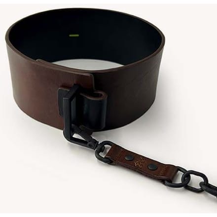 SPNKD | Choke   Chain | BDSM Collar | Chocolate size S size S