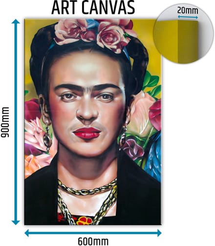 Frida Kahlo canvas 60x90 cm