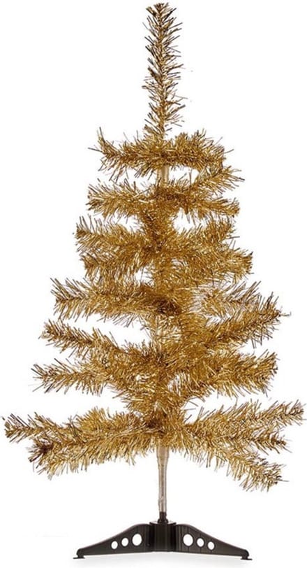 Krist+ kunstboom/kunst kerstboom - klein - brons - 60 cm - kunstbomen