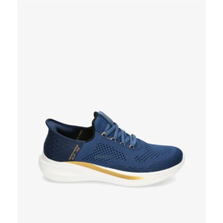 Skechers-instappers: Slade - Quinto, Heren blauwe Sneakers 45 blauw