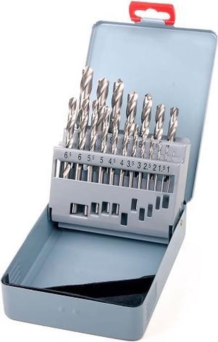 1-10 x 0.5mm HSS M2 Borenset