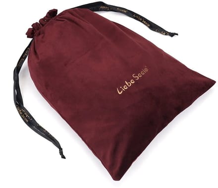 Liebe Seele - Wine Red Fluwelen Storage Bag - Opbergtas - Langwerpig
