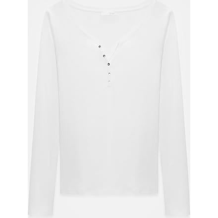 Slim Fit Katoenen Lange Mouwen Knopen Blouse