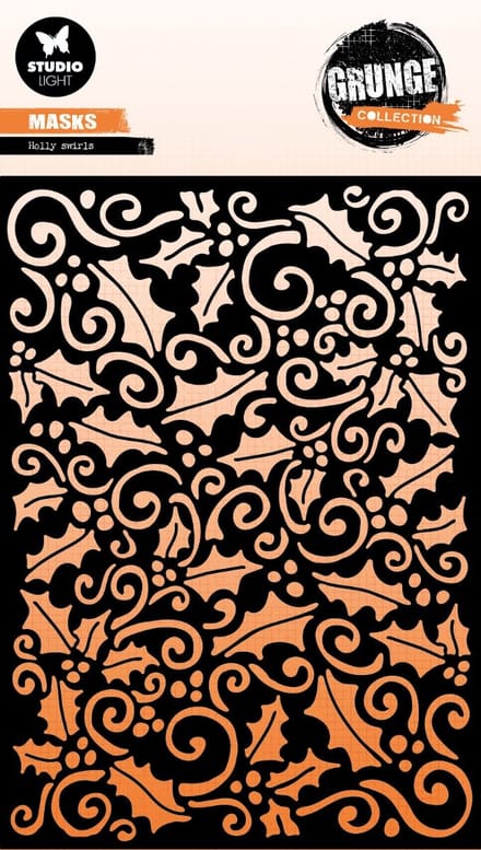 Mask Holly swirl - Grunge collection nr. 349